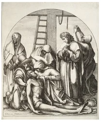 Descent from the Cross, After Holbein